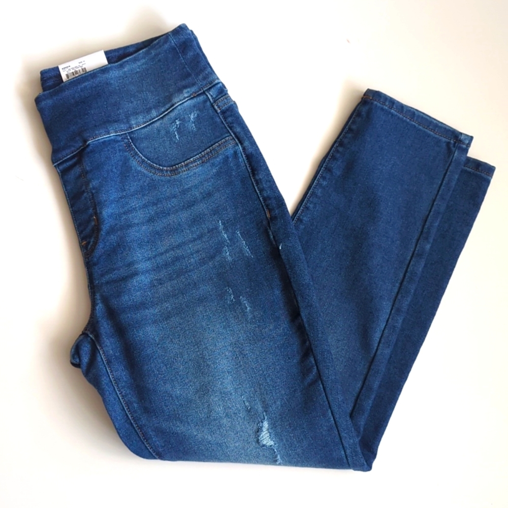 Women's Sonoma Pull-On Wide-Waistband High-Waisted Jeans